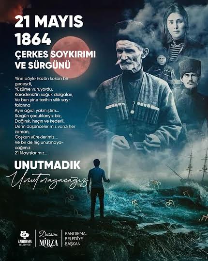 ÇERKES SÜRGÜNÜ TARİHİN KARA LEKELERİNDEN BİRİDİR