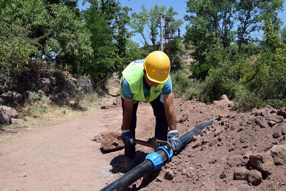 Başkan Akın’dan Kargın’a Sağlıklı Su Yatırımı