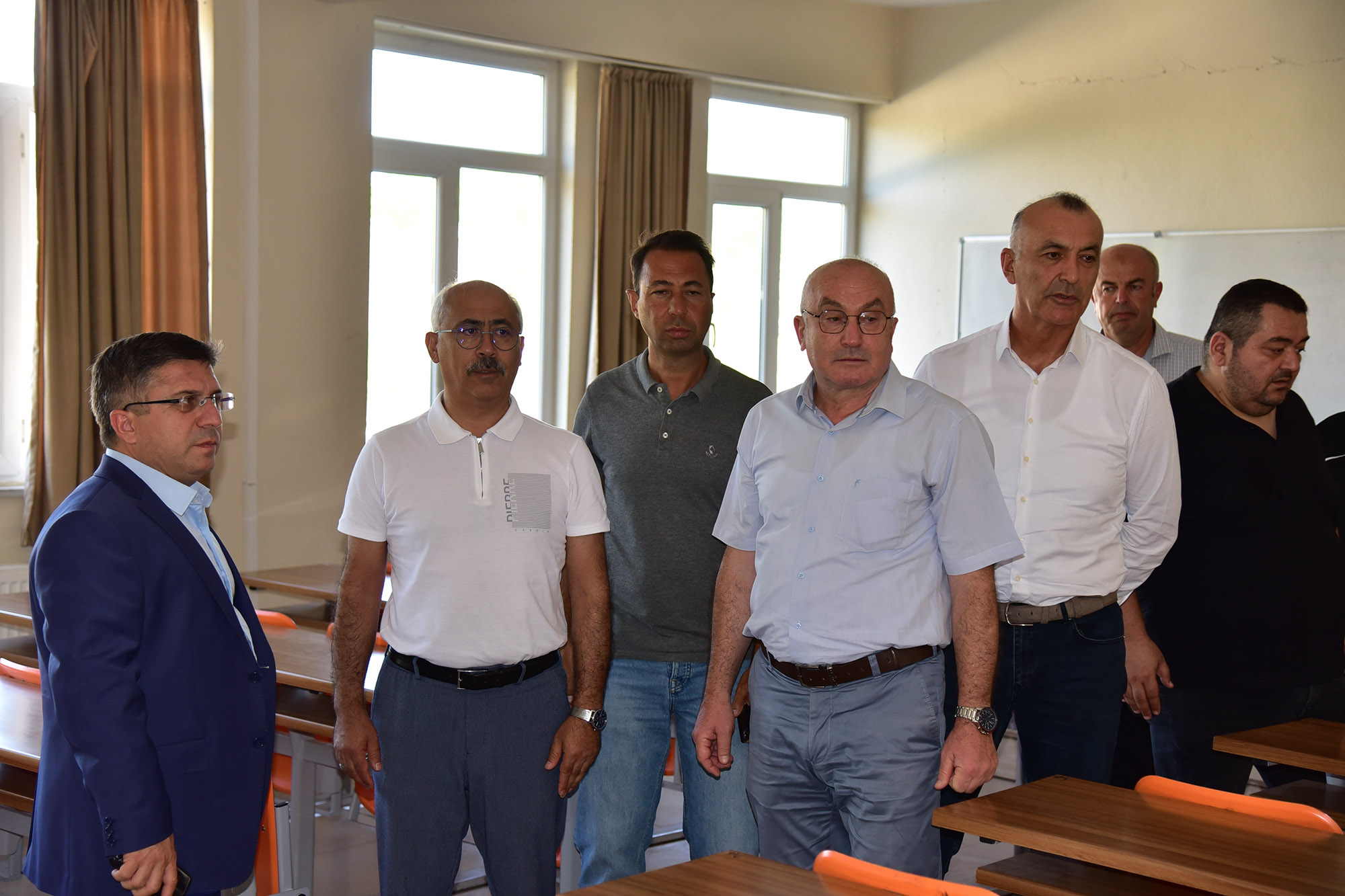 Rektör Oğurlu ve Üniversite Üst Yönetiminden Deprem Sonrasında İncelemeler