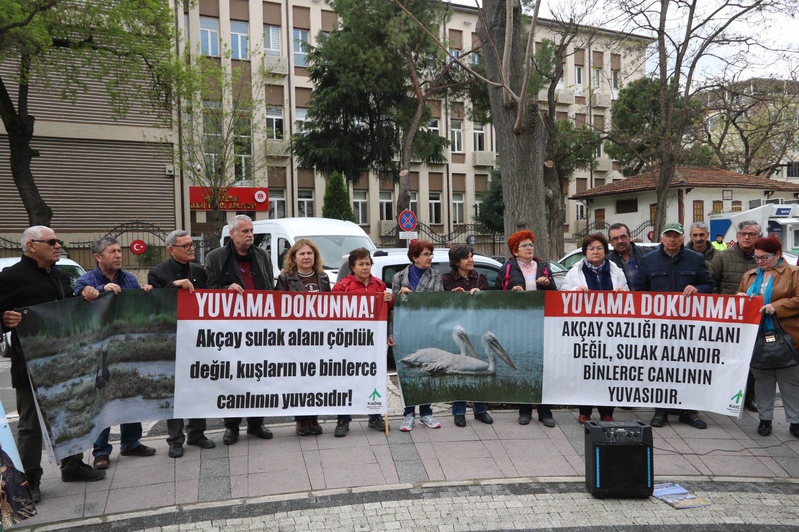 AKÇAY SAZLIĞI VE SULAK ALANI RANT ALANI DEĞİLDİR!