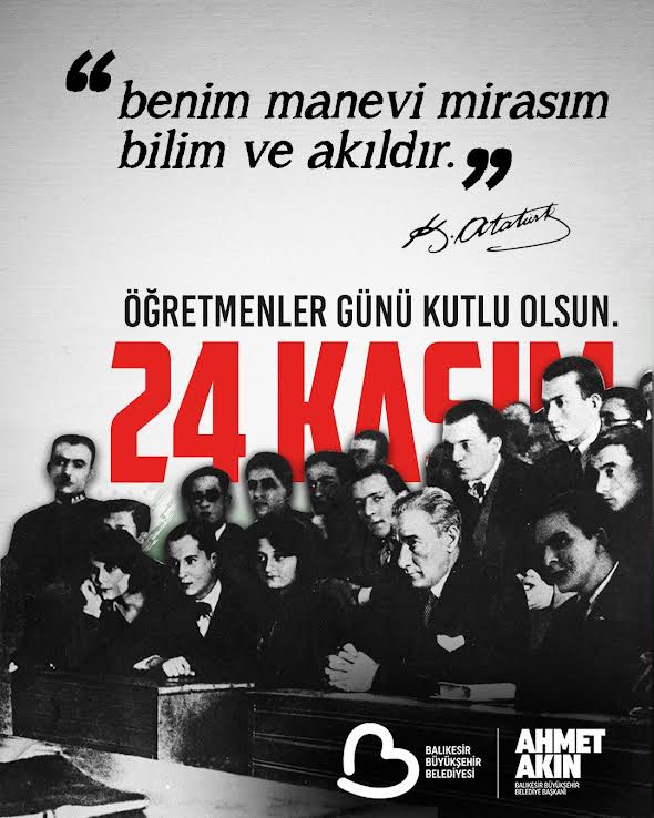 “HÜR VE BAĞIMSIZ TÜRKİYE’NİN MİMARI ÖĞRETMENLERDİR”