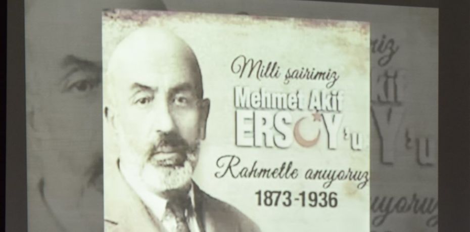 MEHMET AKİF ERSOY ANILDI