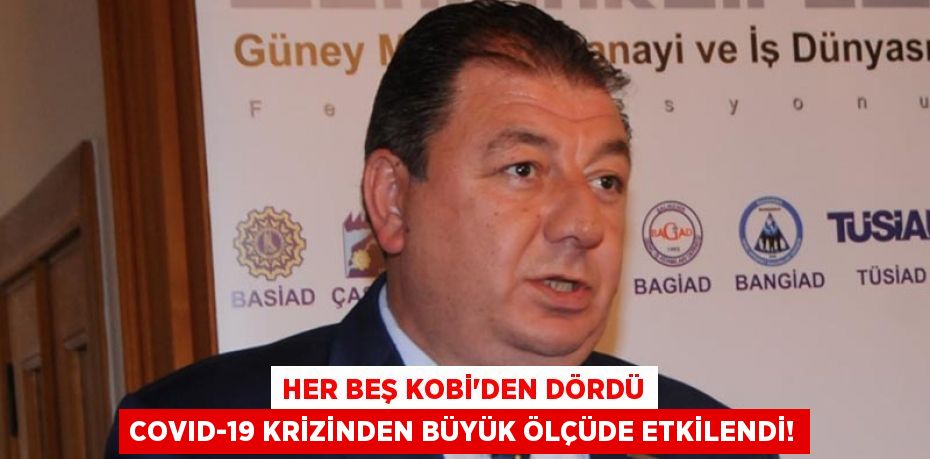 Her Beş KOBİ'den Dördü COVID-19 Krizinden Büyük Ölçüde Etkilendi!