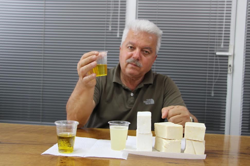 Türkiye’nin ilk sıvı zeytinyağı sabunu Erdek’ten geliyor