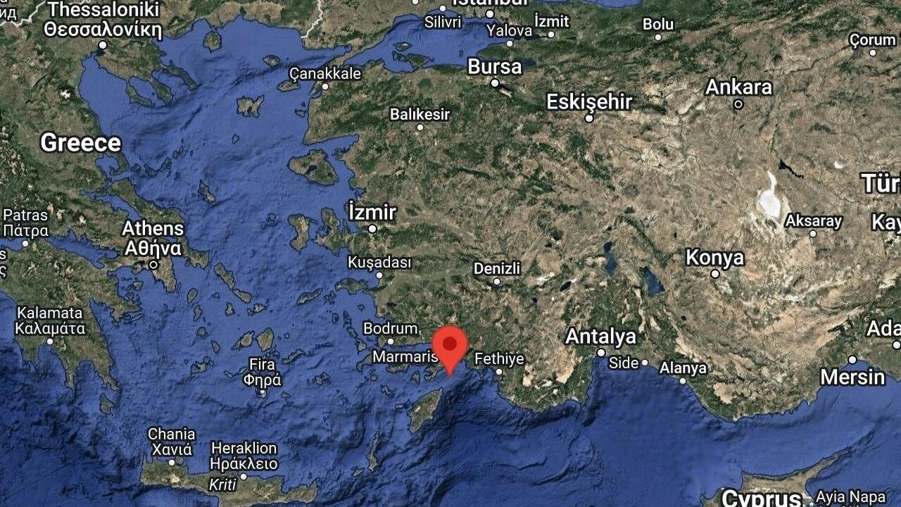 Marmaris'de Büyük Deprem! 6.0 Şiddetinde!