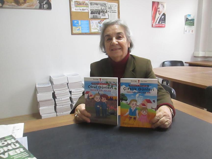 İncilâ Çalışkan’dan çocuklar için Atatürk’ün çocukluğu kitapları