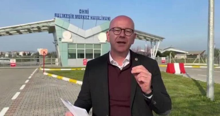 “MİLLETİN PARASI ÇÜRÜYEN HAVAALANINA GÖMÜLÜYOR”