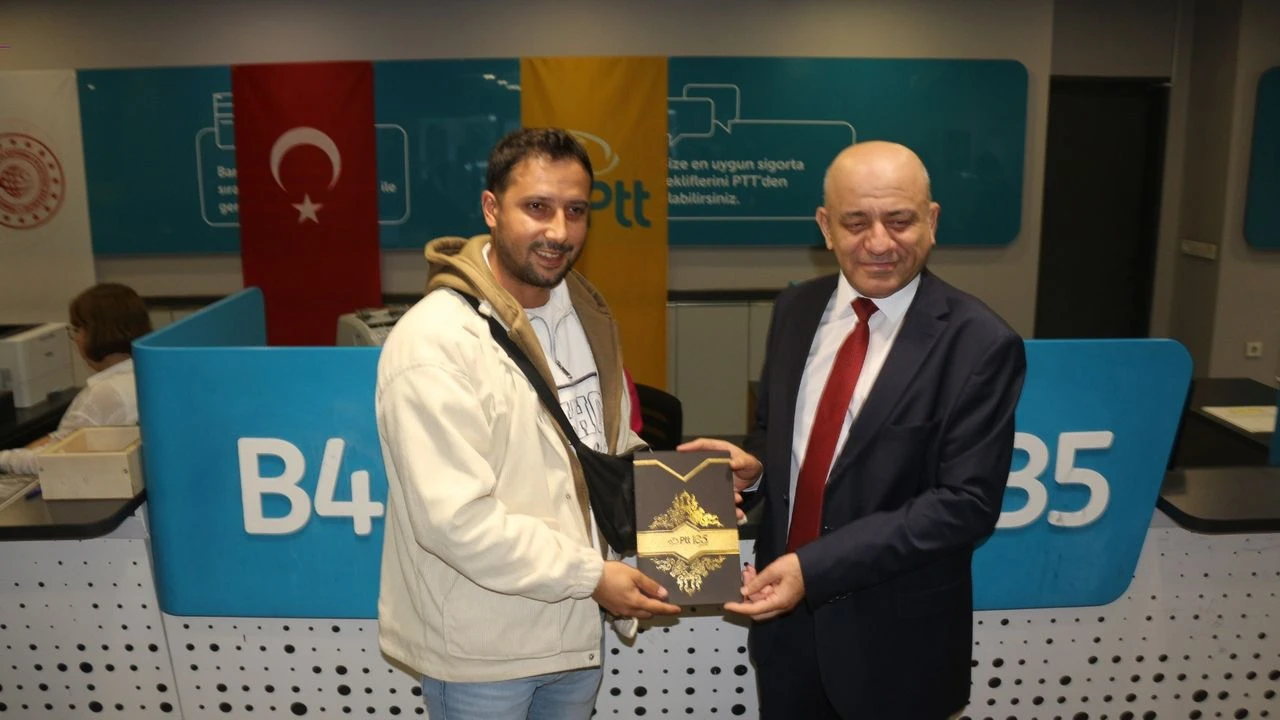 PTT 185 Yaşında! Balıkesir’de Anlamlı Kutlama ve Sürpriz Hediyeler