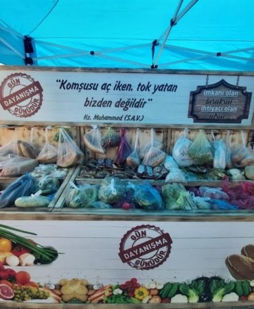 Kadın kooperatifinden örnek dayanışma