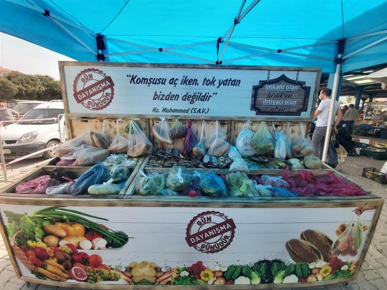 Kadın kooperatifinden örnek dayanışma