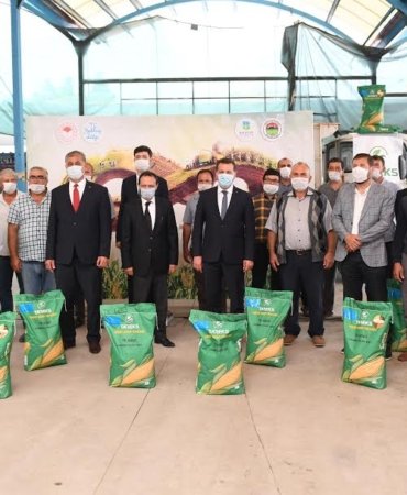 Üreticiye tohum desteği