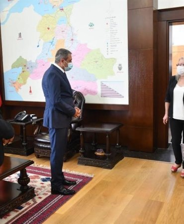 Vali Şıldak İçişleri Personelleri İle Bayramlaştı