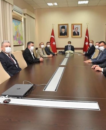 BASİAD BALIKESİR VALİSİ HASAN ŞILDAK’ı ZİYARET ETTİ