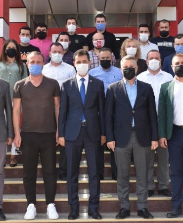 Deva Heyeti Balıkesirspor Tesislerinde