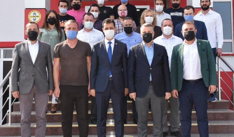 Deva Heyeti Balıkesirspor Tesislerinde