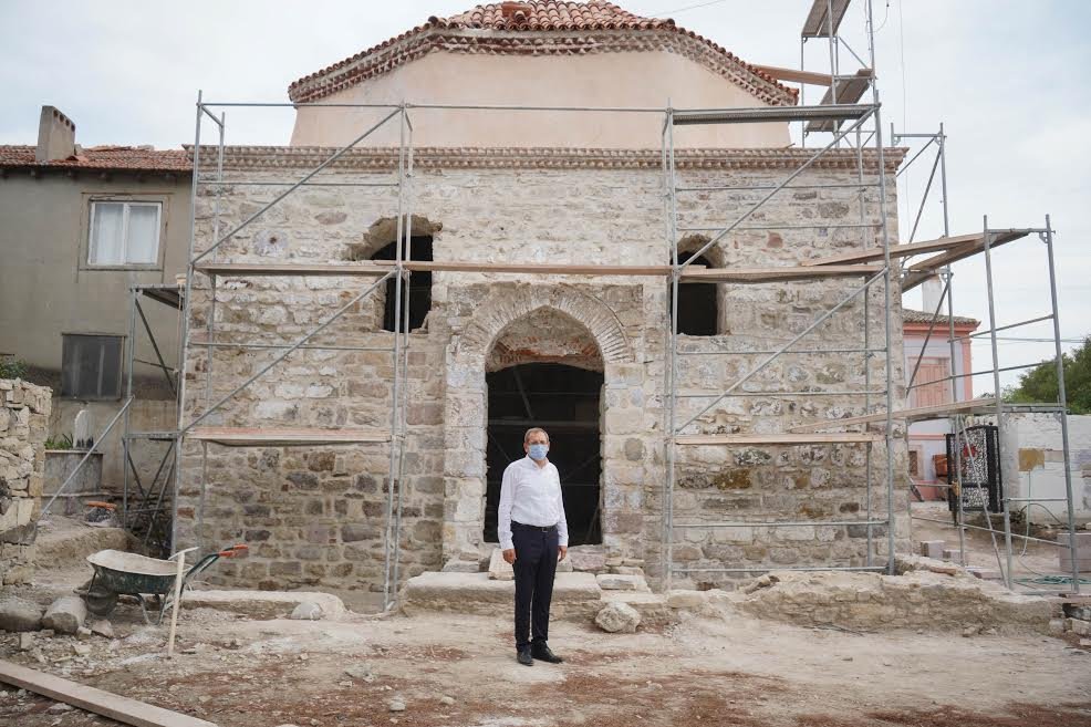 Tarihi Kadı Camii restorasyonda