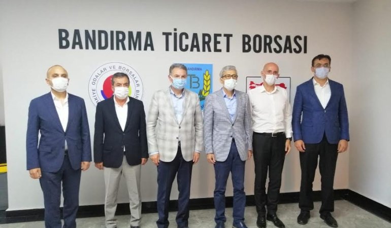 TMO GENEL MÜDÜRÜ GÜLDAL BORSAYI ZİYARET ETTİ.