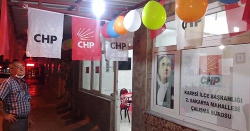 SAKARYA MAHALLESİ ÇALIŞMA BÜROSUNA SALDIRI