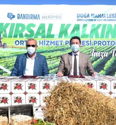 ÖRNEK PROJE İÇİN İMZALAR ATILDI