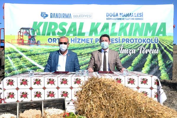 ÖRNEK PROJE İÇİN İMZALAR ATILDI