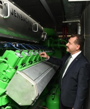 12 milyon m3 metan gazı enerjiye dönüştü