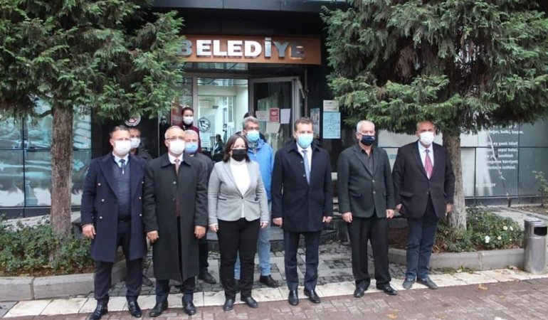 Yılmaz’dan Erdek Belediyesi’ne ziyaret