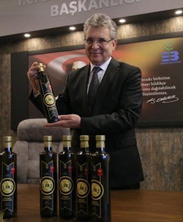 ”EDREMİT BELEDİYESİ ZEYTİNYAĞI” DÜNYA MARKASI OLACAK