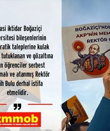 MELİH BULU BOĞAZİÇİ’NE REKTÖR OLAMAZ!