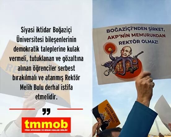 MELİH BULU BOĞAZİÇİ’NE REKTÖR OLAMAZ!