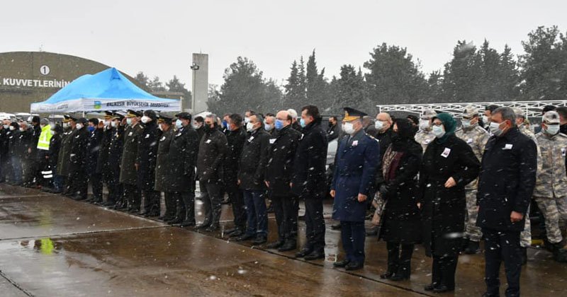 ŞEHİDİMİZ UĞURLANDI