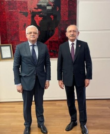 BAŞKAN DEVECİLER'DEN, KILIÇDAROĞLU’NA ZİYARET