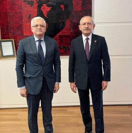 BAŞKAN DEVECİLER'DEN, KILIÇDAROĞLU’NA ZİYARET