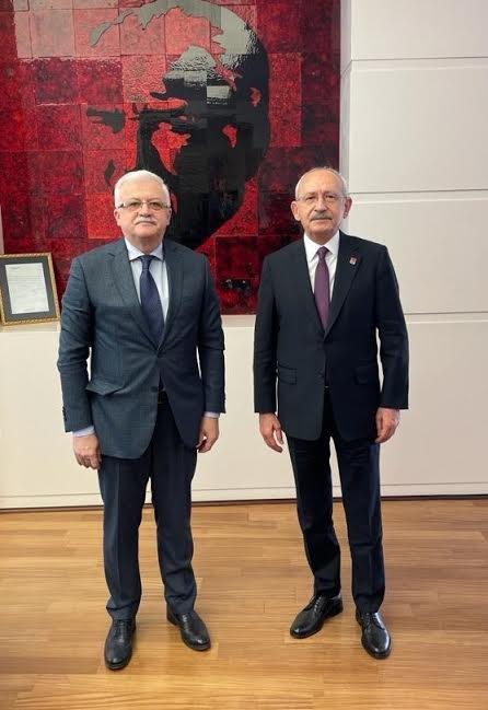 BAŞKAN DEVECİLER'DEN, KILIÇDAROĞLU’NA ZİYARET