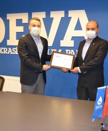 DEVA Savaştepe'de Mehmet Ülkü'ye Emanet