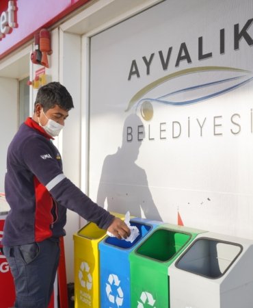 AYVALIK BELEDİYESİ AKARYAKIT İSTASYONUNA SIFIR ATIK BELGESİ (1)