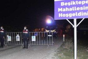 AYVALIK BEŞİKTEPE'DE KARANTİNA