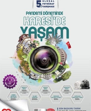 KARESİ BELEDİYESİ 5.ULUSAL FOTOĞRAF YARIŞMASI BAŞLADI