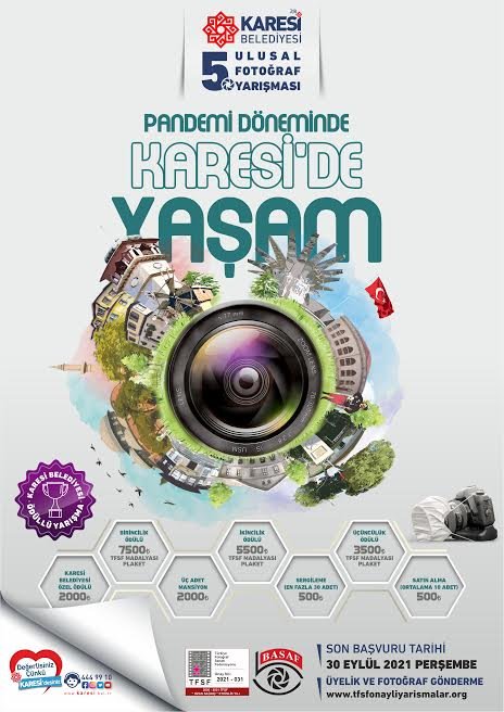 KARESİ BELEDİYESİ 5.ULUSAL FOTOĞRAF YARIŞMASI BAŞLADI