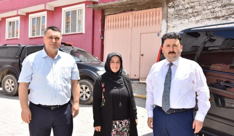 BAŞKAN AVCI'DAN KABAKLI’YA GEÇMİŞ OLSUN ZİYARETİ