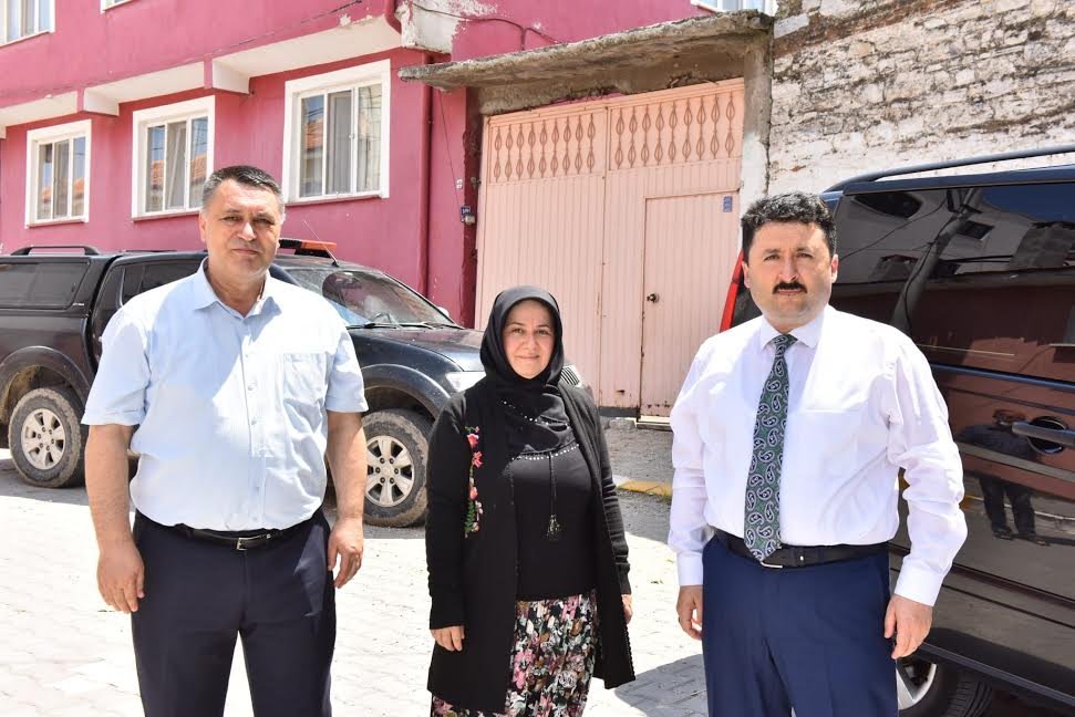 BAŞKAN AVCI'DAN KABAKLI’YA GEÇMİŞ OLSUN ZİYARETİ