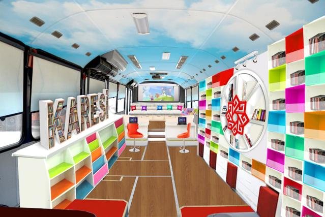 "Mobil Çocuk Kütüphanesi" Hizmete Giriyor