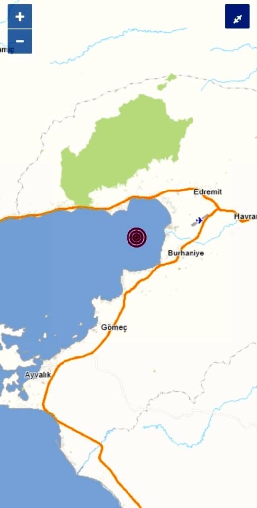 Edremit Körfezi’nde deprem