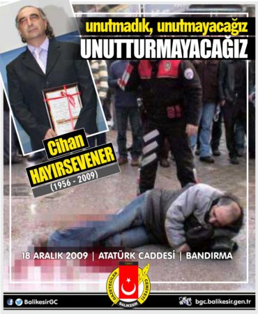CİHAN'IMIZI UNUTMADIK, UNUTTURMAYACAĞIZ