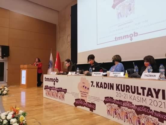 TMMOB 7. KADIN KURULTAYI SONUÇ BİLDİRGESİ VE TALEPLER