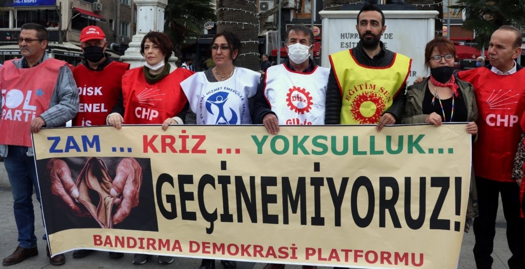 BANDIRMA’DAN HÜKÜMETE ÖFKE...GEÇİNEMİYORUZ!