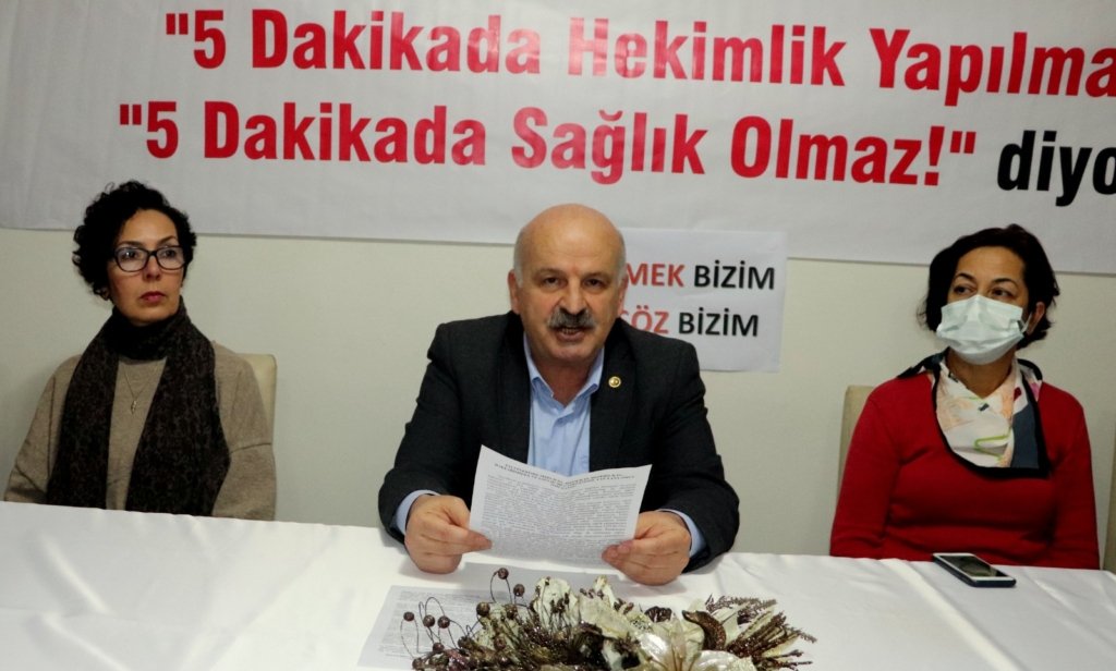 SAĞLIK EMEKÇİLERİ G(Ö)REVDE