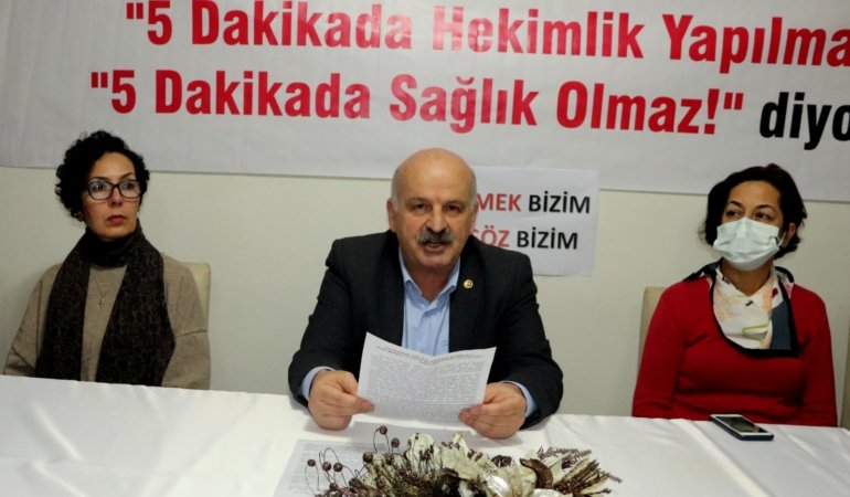 SAĞLIK EMEKÇİLERİ G(Ö)REVDE