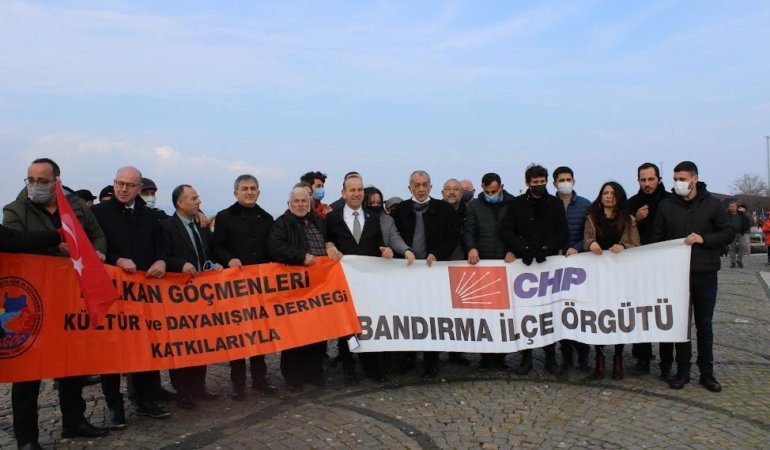 BANDIRMA'DA MÜBADİLLER ANILDI