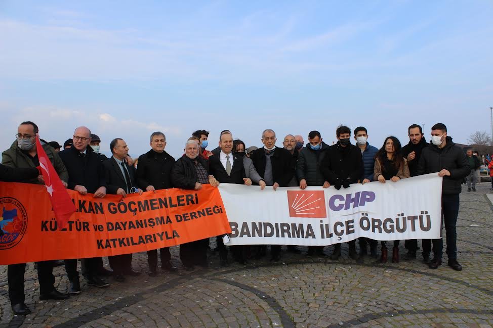 BANDIRMA'DA MÜBADİLLER ANILDI