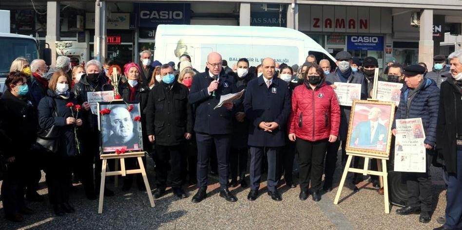 UĞUR MUMCU BALIKESİR’DE ANILDI